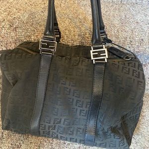 Vintage Black Fendi Bag